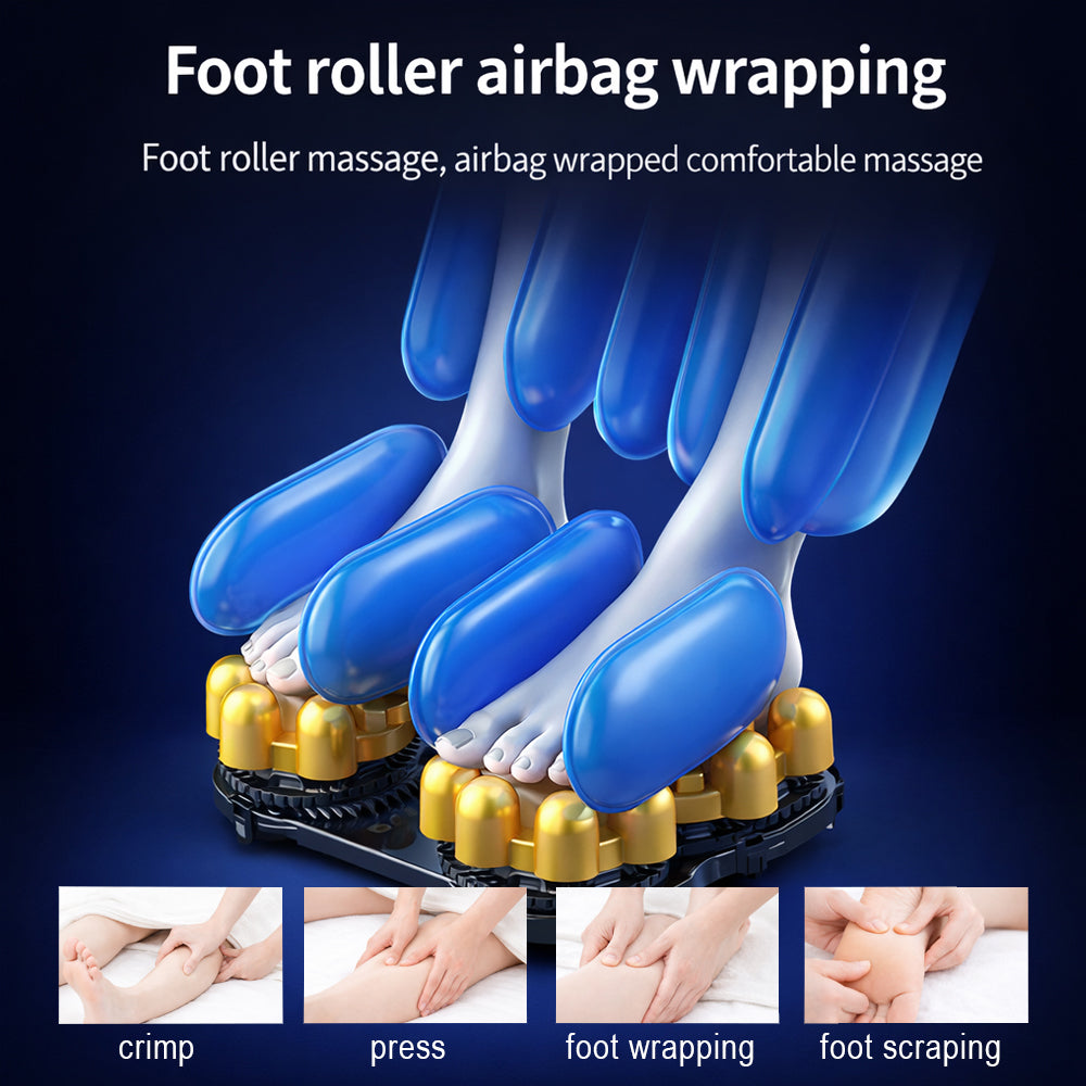 Massagestol 2D – Värmeterapi, AI-styrning, Zero Gravity – Modell A5 Plus