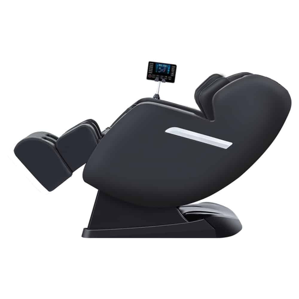 Lyxig 4D-massagestol med SL-teknologi, lufttrycksmassage, värmeterapi och stor pekskärm