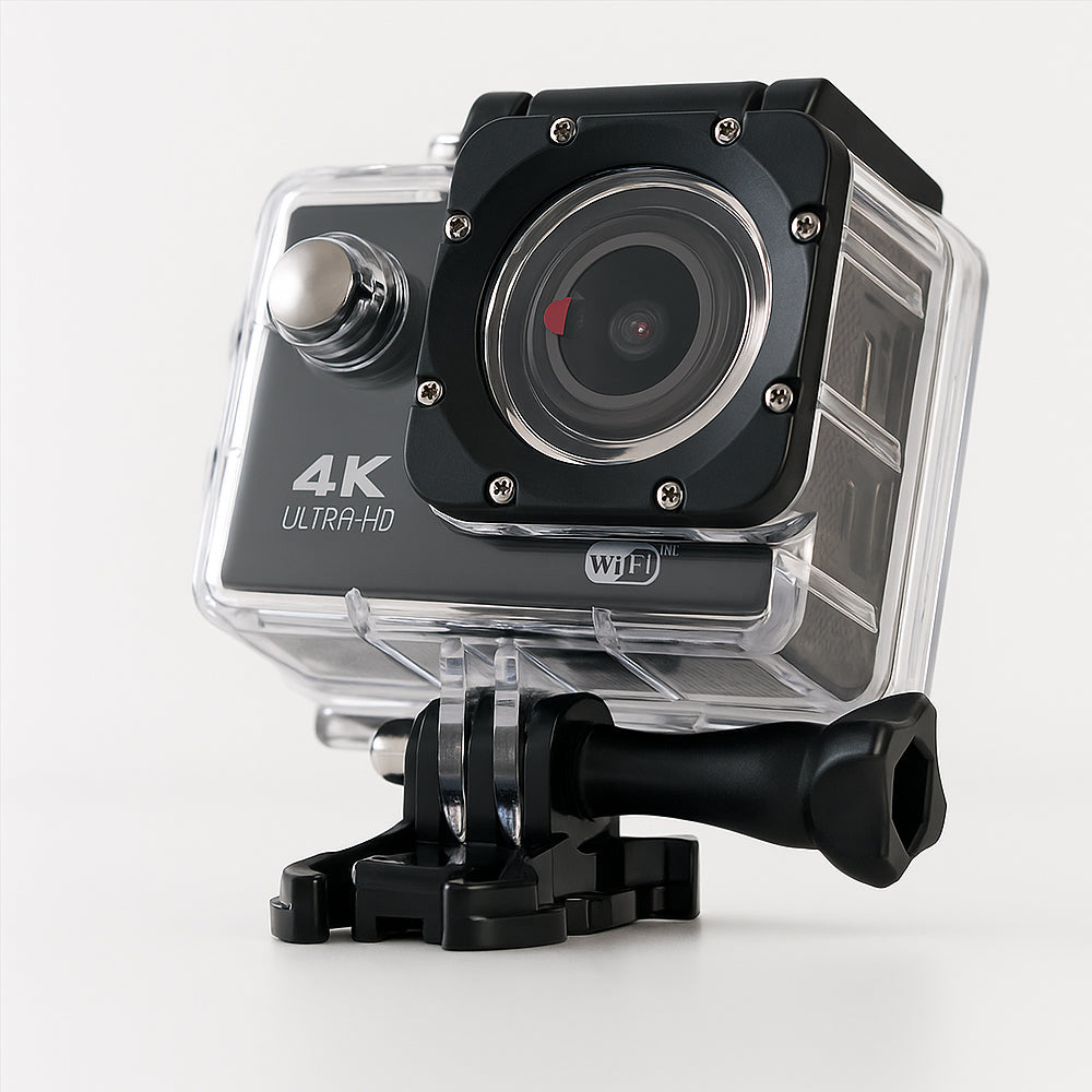 Action Camera 4K m/vattentätt fodral 30 meter - 16,0 megapixlar