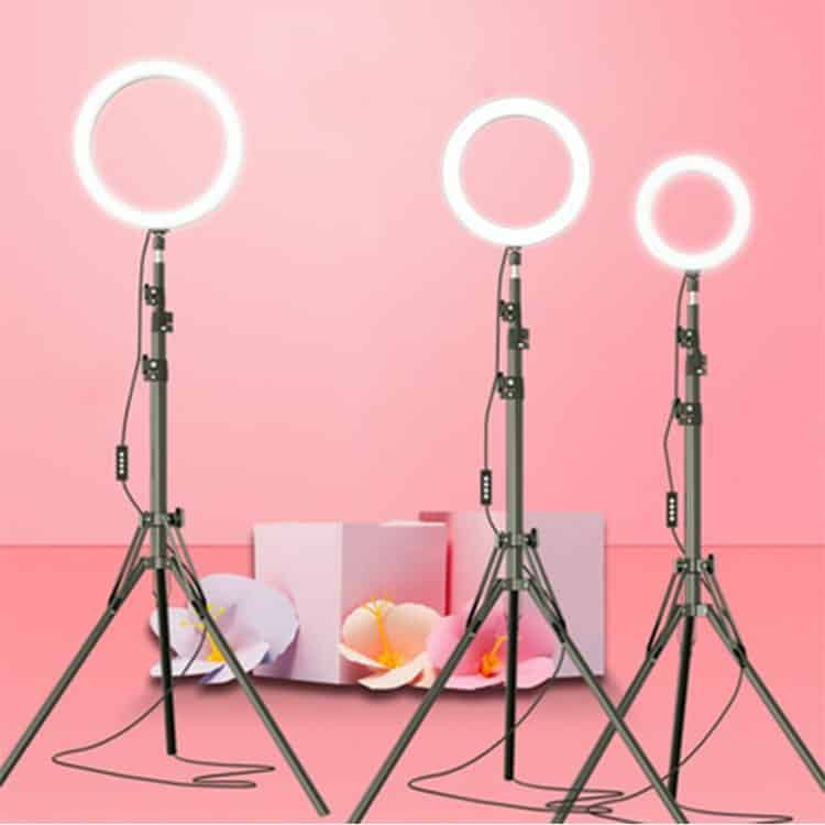 Ring light till Youtube och TikTok med Selfie-stativ / TriPod
