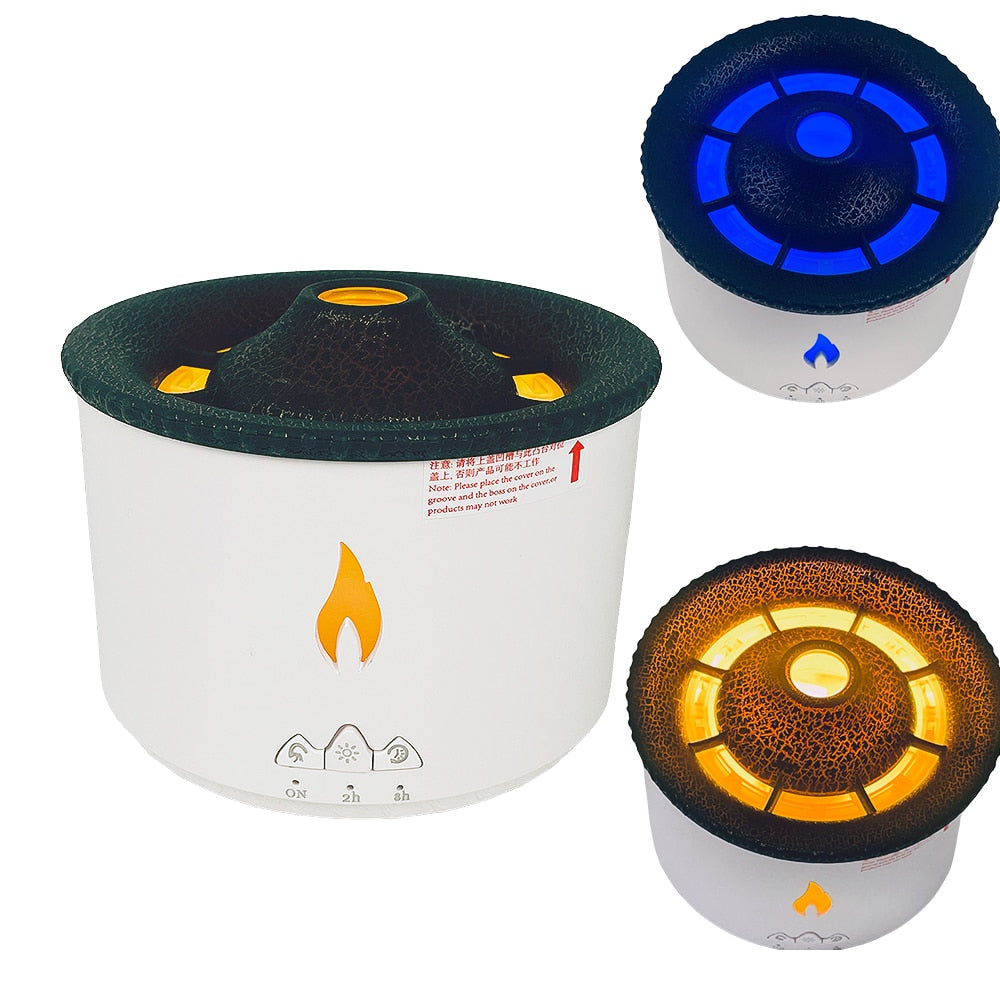 Vulkan-Luftfuktare & Aroma Diffuser 360 ml