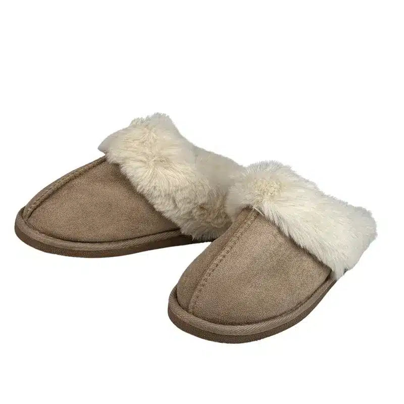 Tofflor/Hemsktoskor, rosa, grå, brun eller beige - som skämmer bort dina fötter