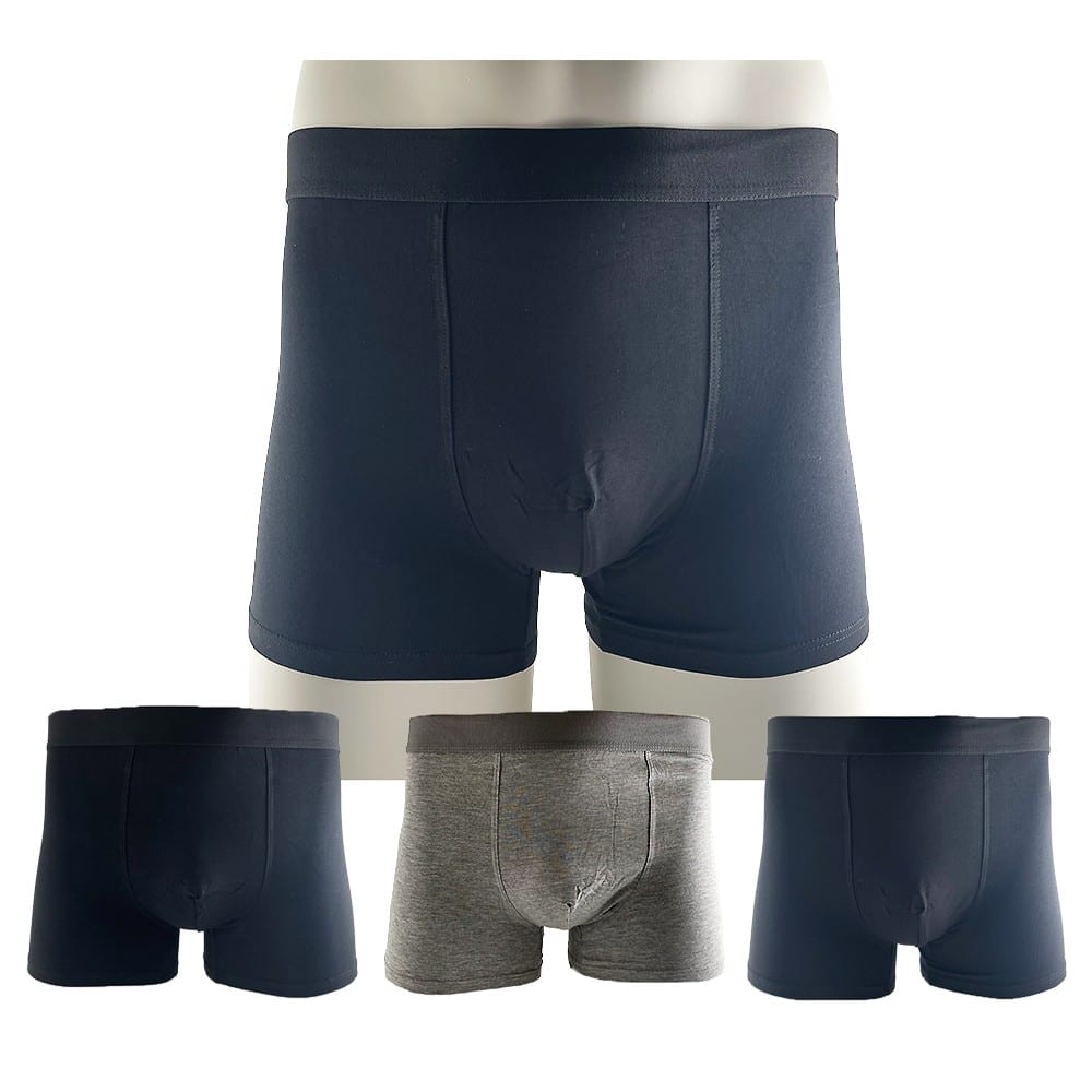 3 par bambukalsonger/boxershorts för män