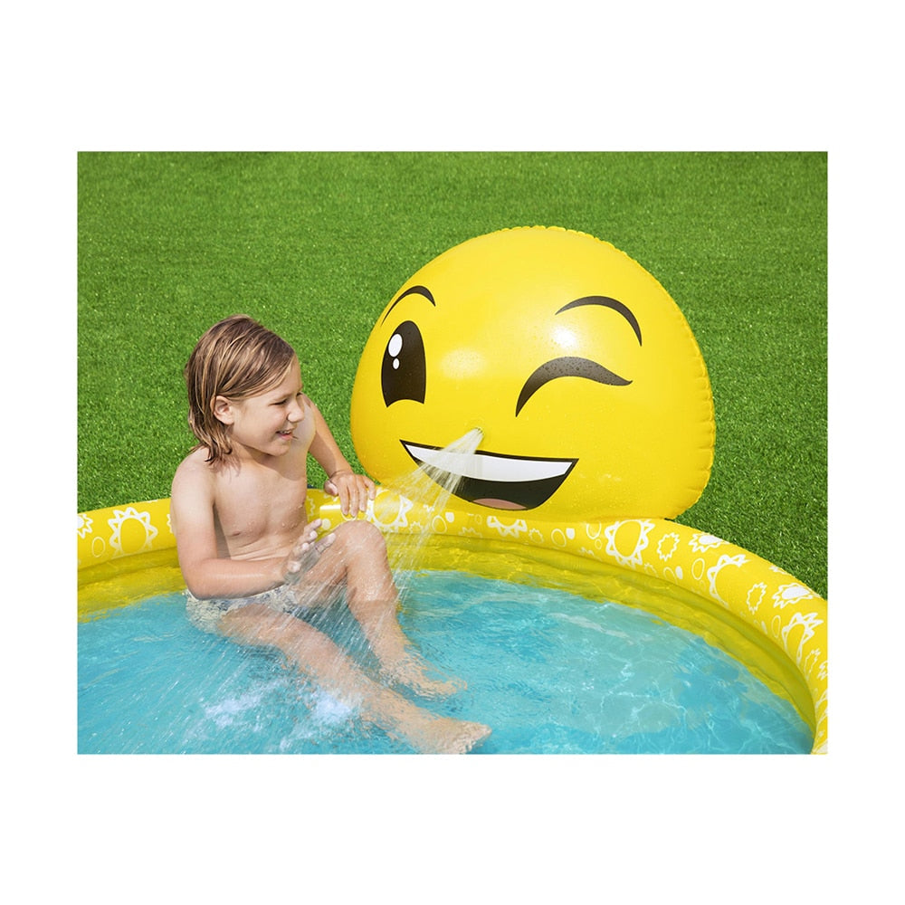 Emoji Barnpool med Fontän från Bestway
