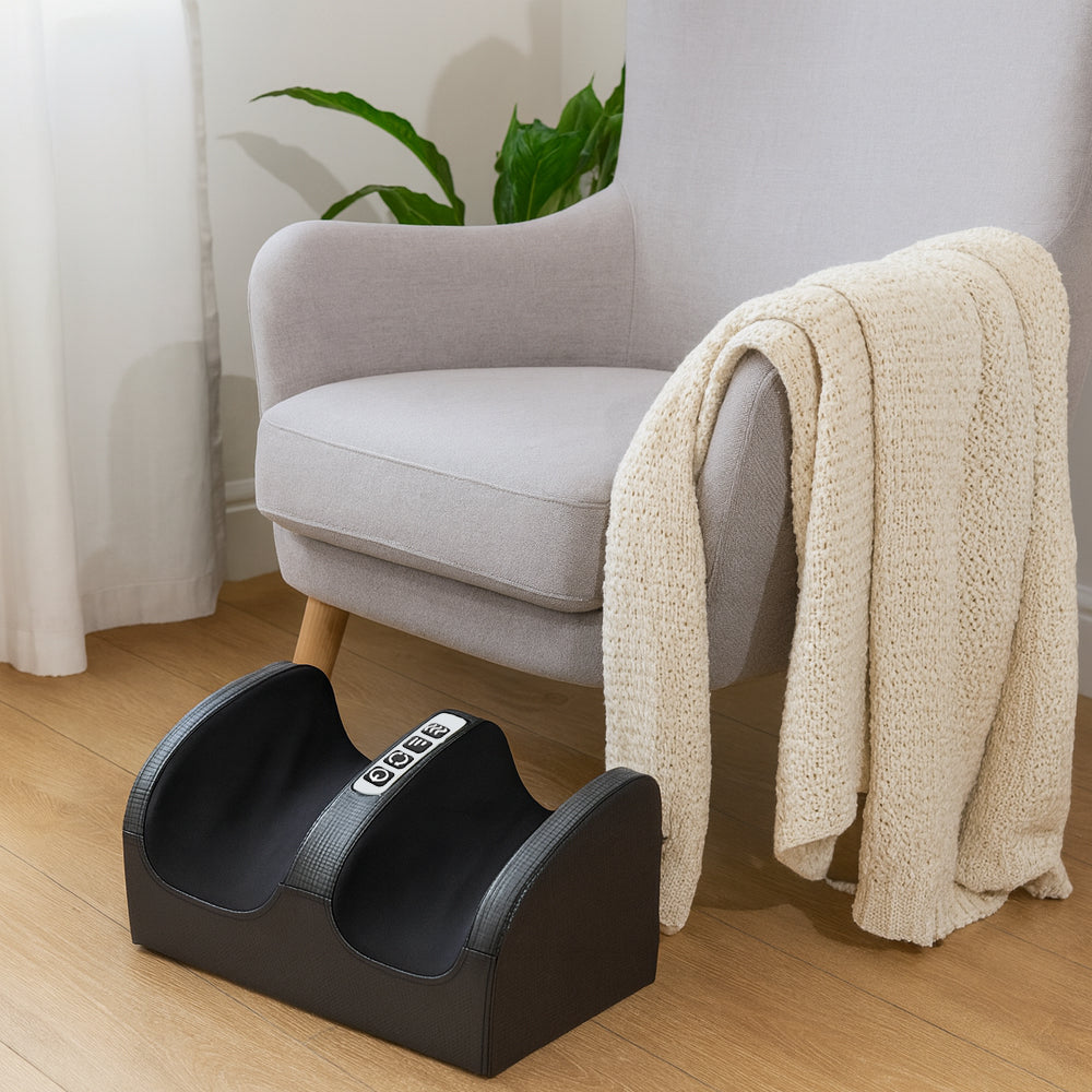 Shiatsu Fotmassageapparat med Värme – Bli av med ömma fötter och trötthet