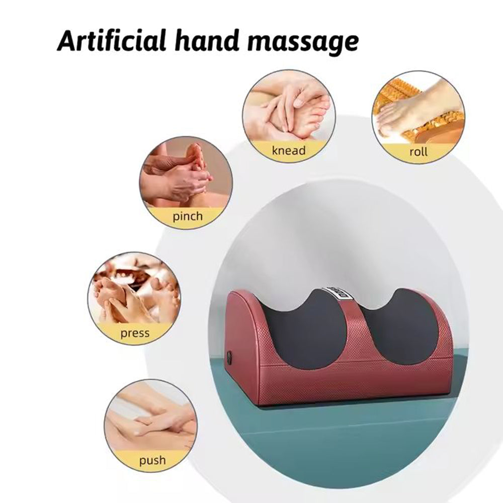 Shiatsu Fotmassageapparat med Värme – Bli av med ömma fötter och trötthet