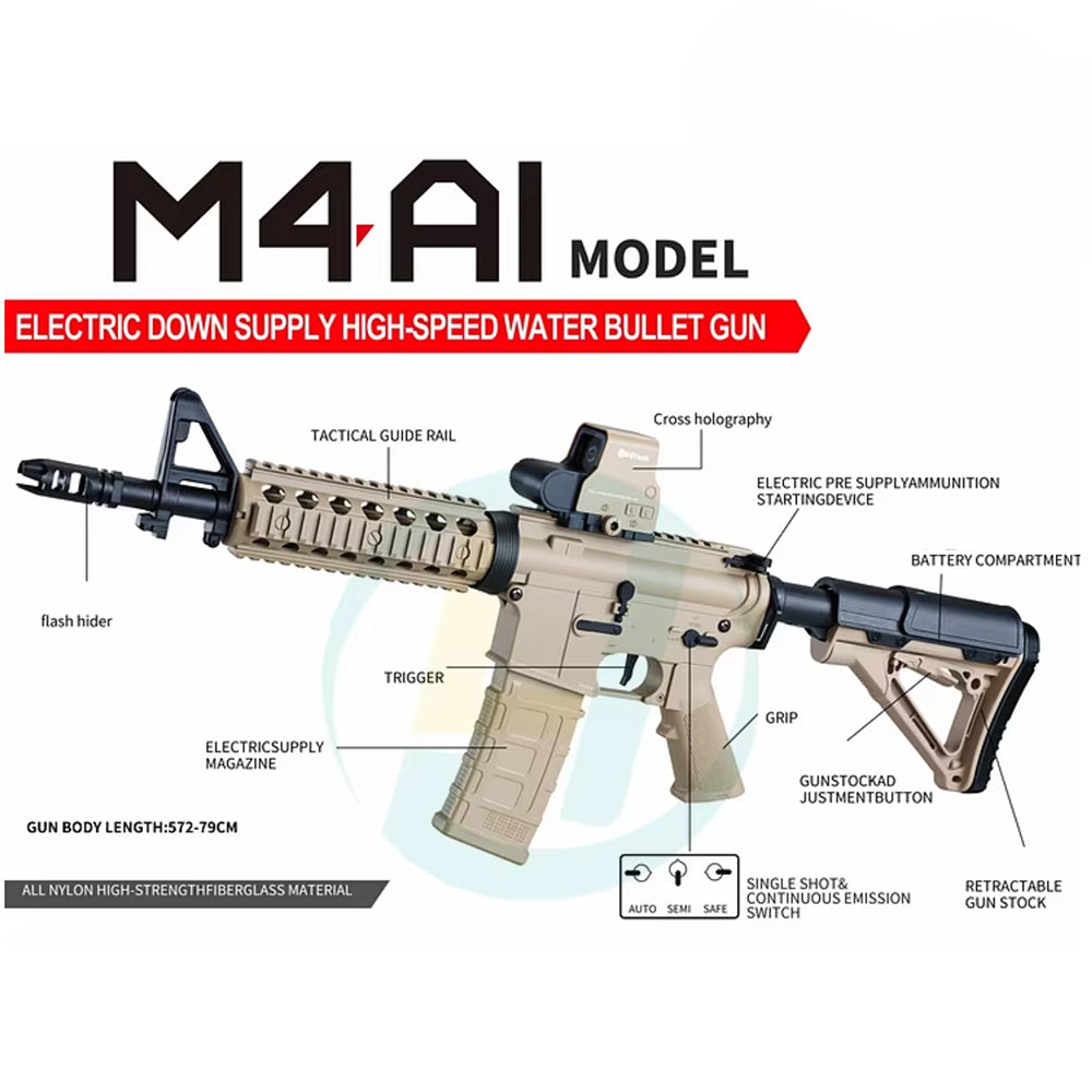 Gel Blaster – Elektriskt Gevär – modell M4A1