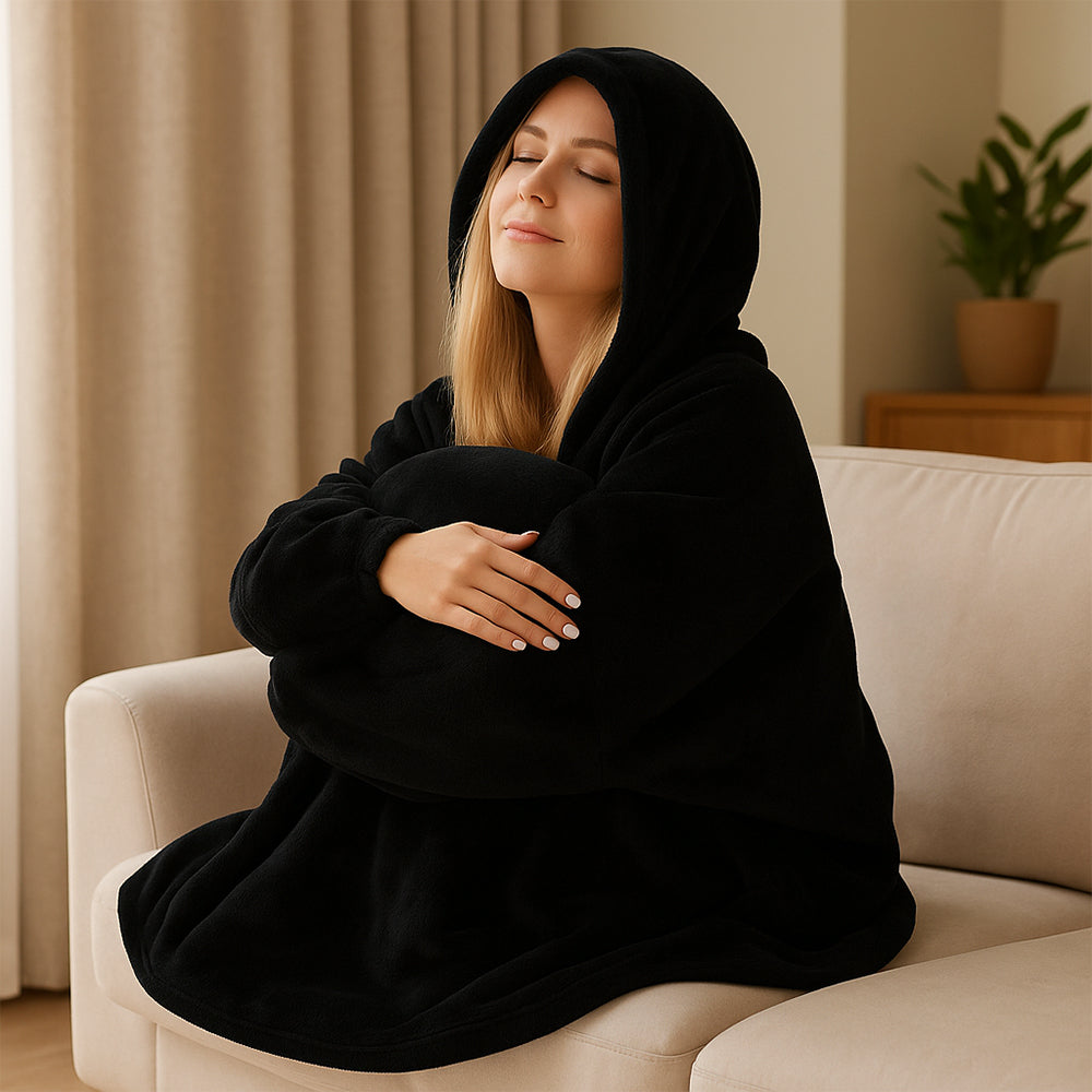 Oversized Hoodie Filt – den ultimata mysen och komforten!
