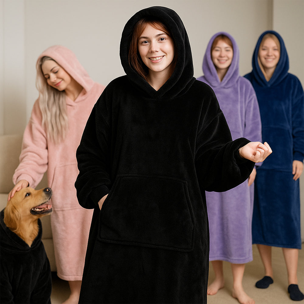Oversized Hoodie Filt – den ultimata mysen och komforten!