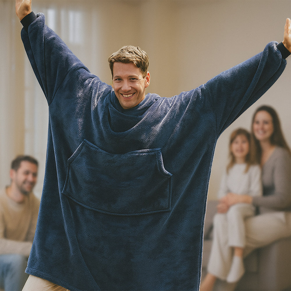 Oversized Hoodie Filt – den ultimata mysen och komforten!