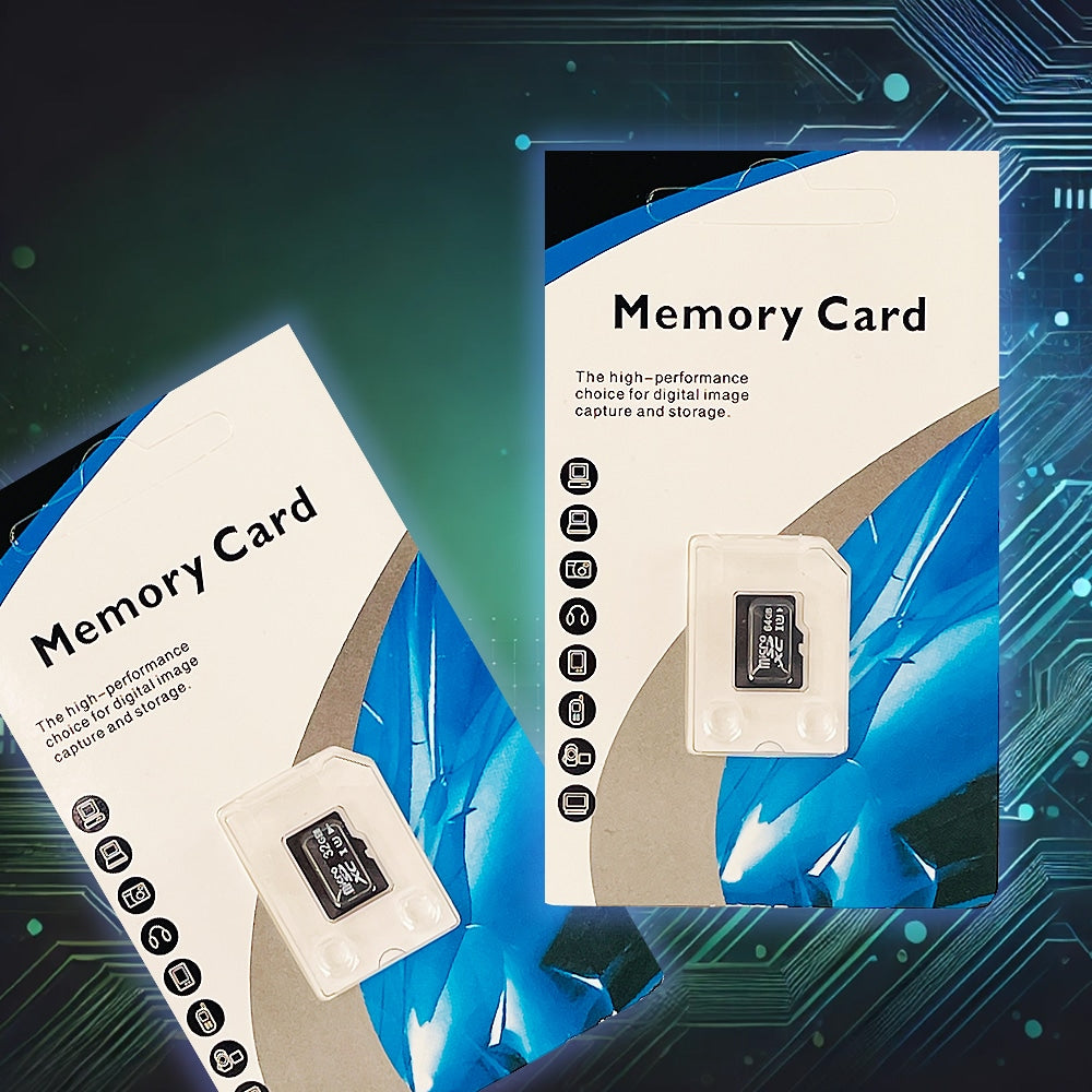 MicroSDHC Minneskort 8GB, 16GB, 32GB och 64GB