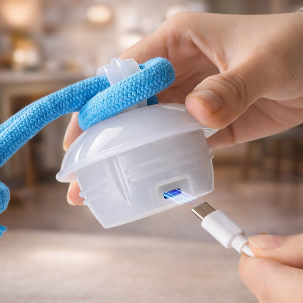 Smart aktivitetsboll för hundar – automatisk & interaktiv