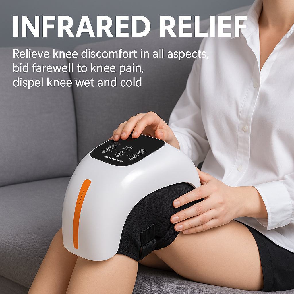 Knämassage + infraröd avlastning -Digital skärm-