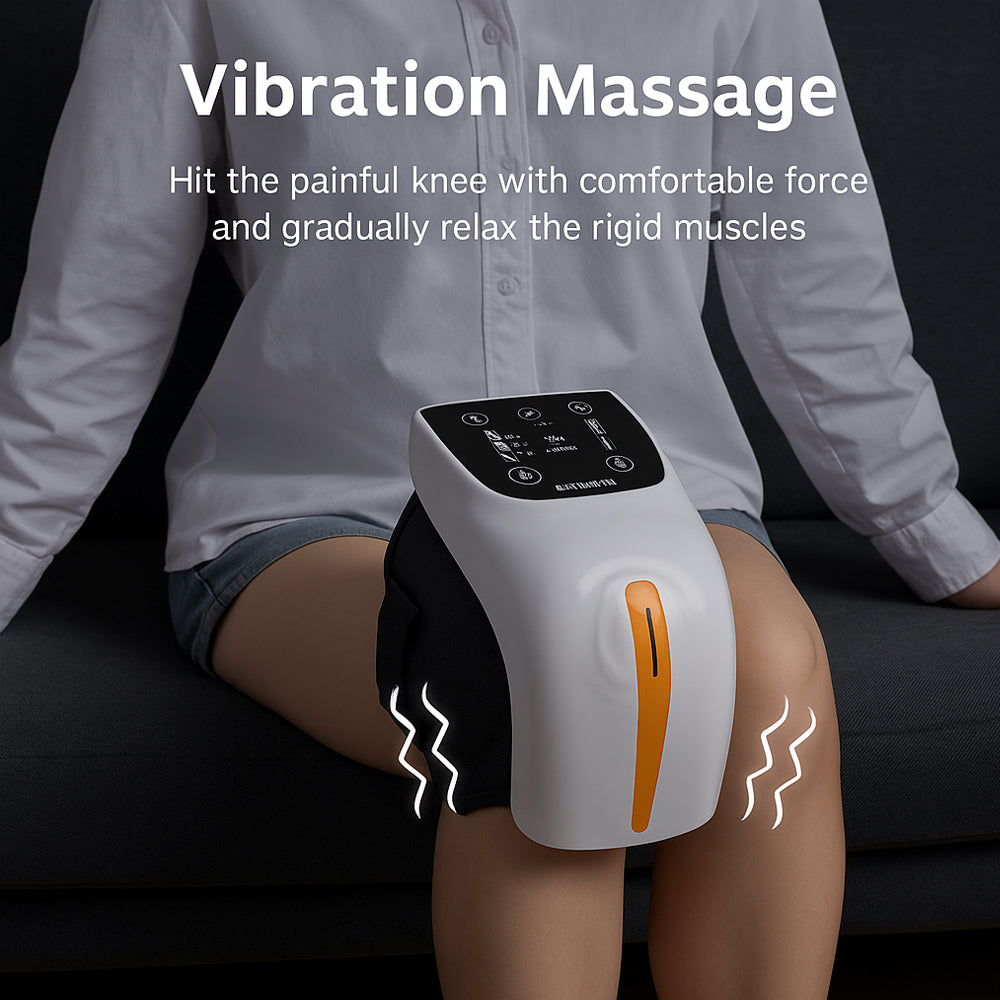 Knämassage + infraröd avlastning -Digital skärm-
