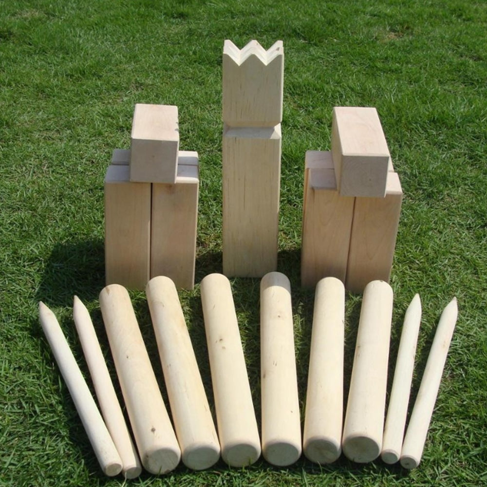 King Game Kubb i trä