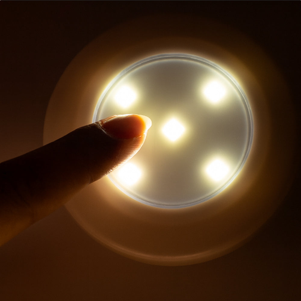 Led spotlight med fjärrkontroll – 3 st.