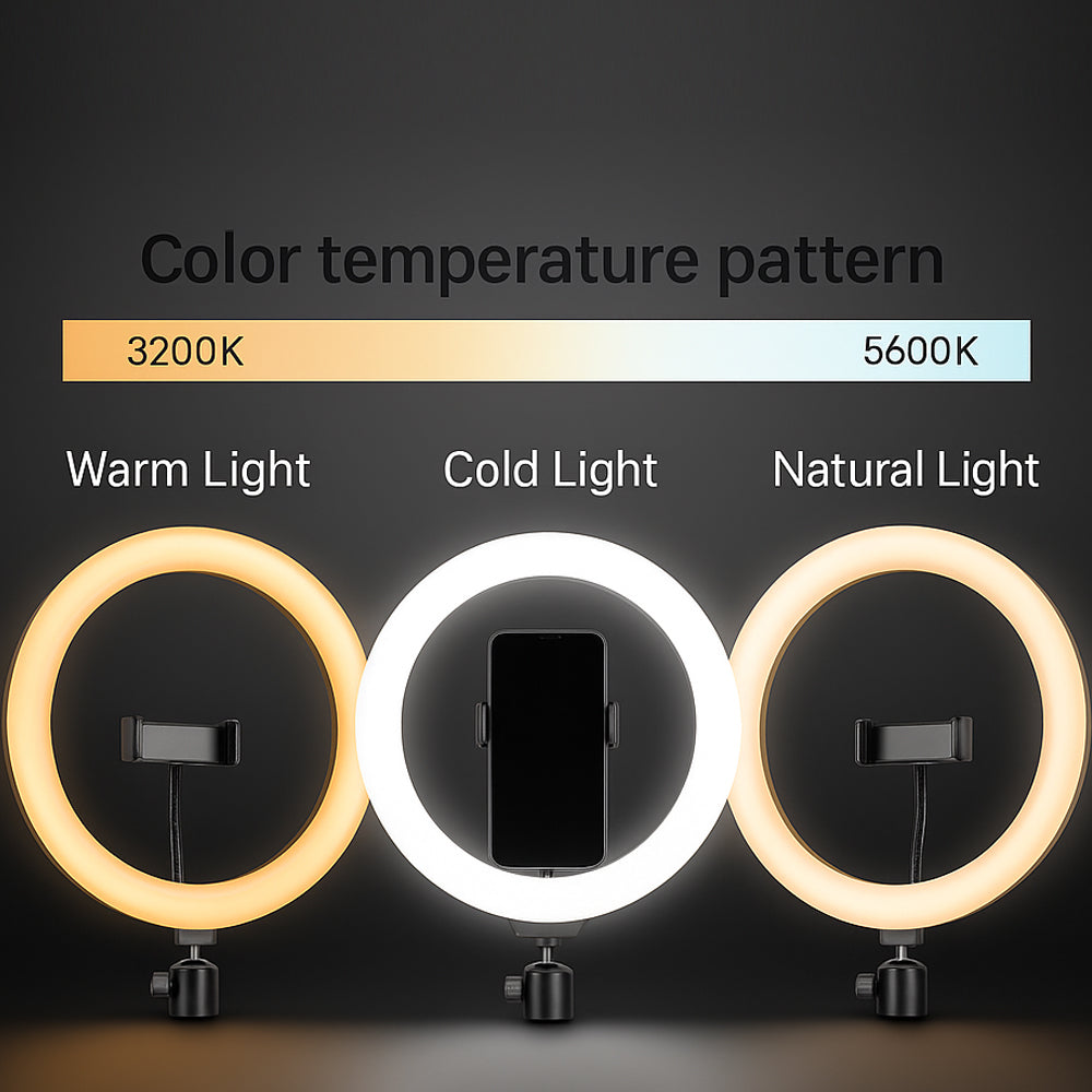 Ring Light RGB – 15 ljuskombinationer – MJ30