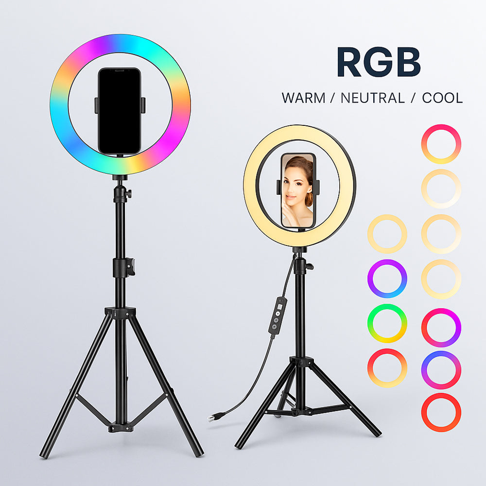 Ring Light RGB – 15 ljuskombinationer – MJ30