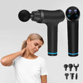 Massagepistol Pro+ med 6 massagehuvuden