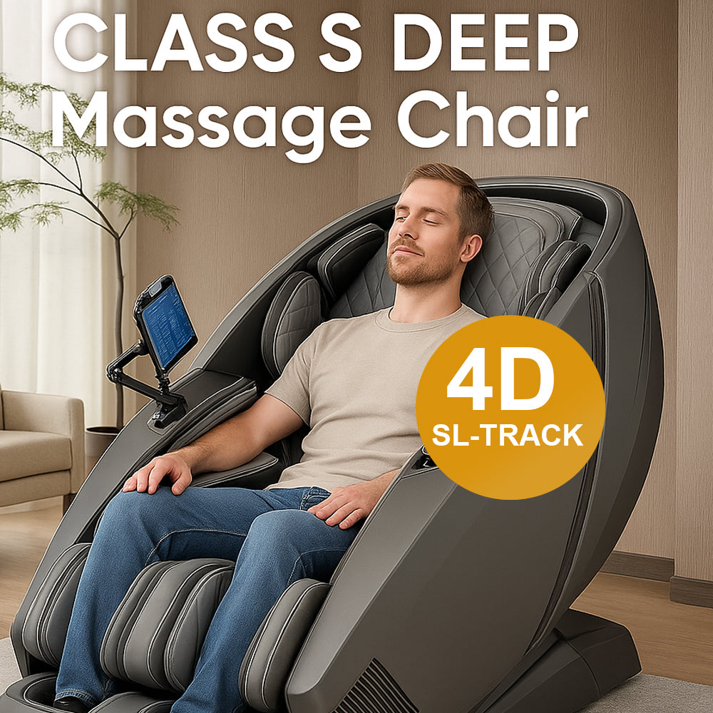 Massagestol 4D, Lux Pro Edition med SL-teknologi, AI-styrning och värme – Modell 988F6