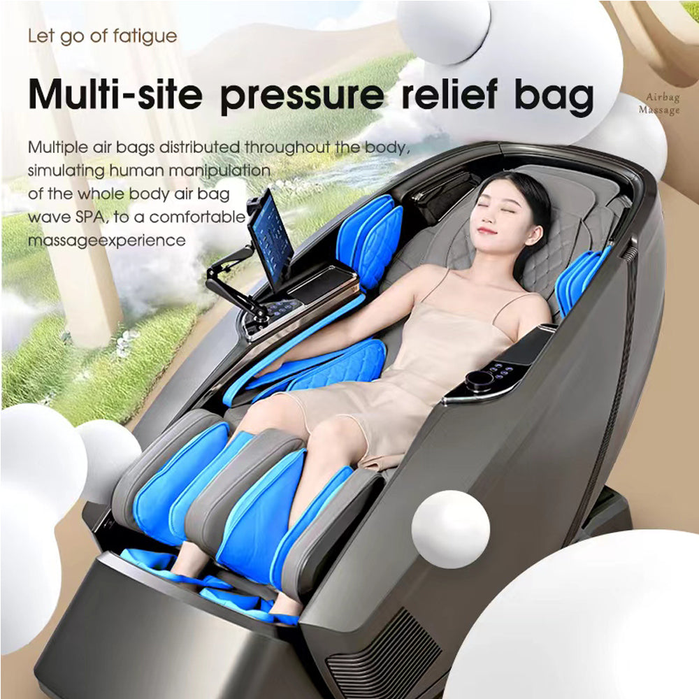 Massagestol 4D, Lux Pro Edition med SL-teknologi, AI-styrning och värme – Modell 988F6