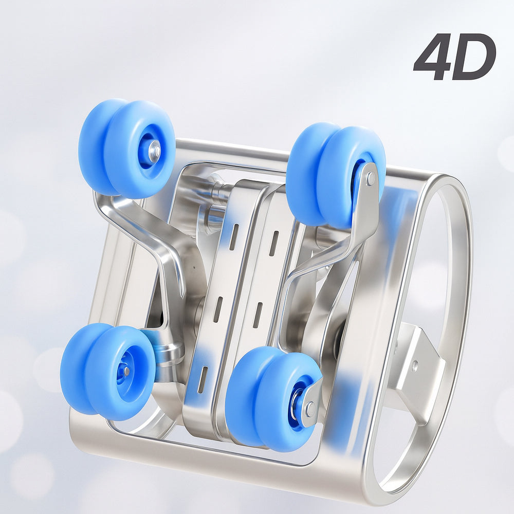 Massagestol 4D, Lux Pro Edition med SL-teknologi, AI-styrning och värme – Modell 988F6