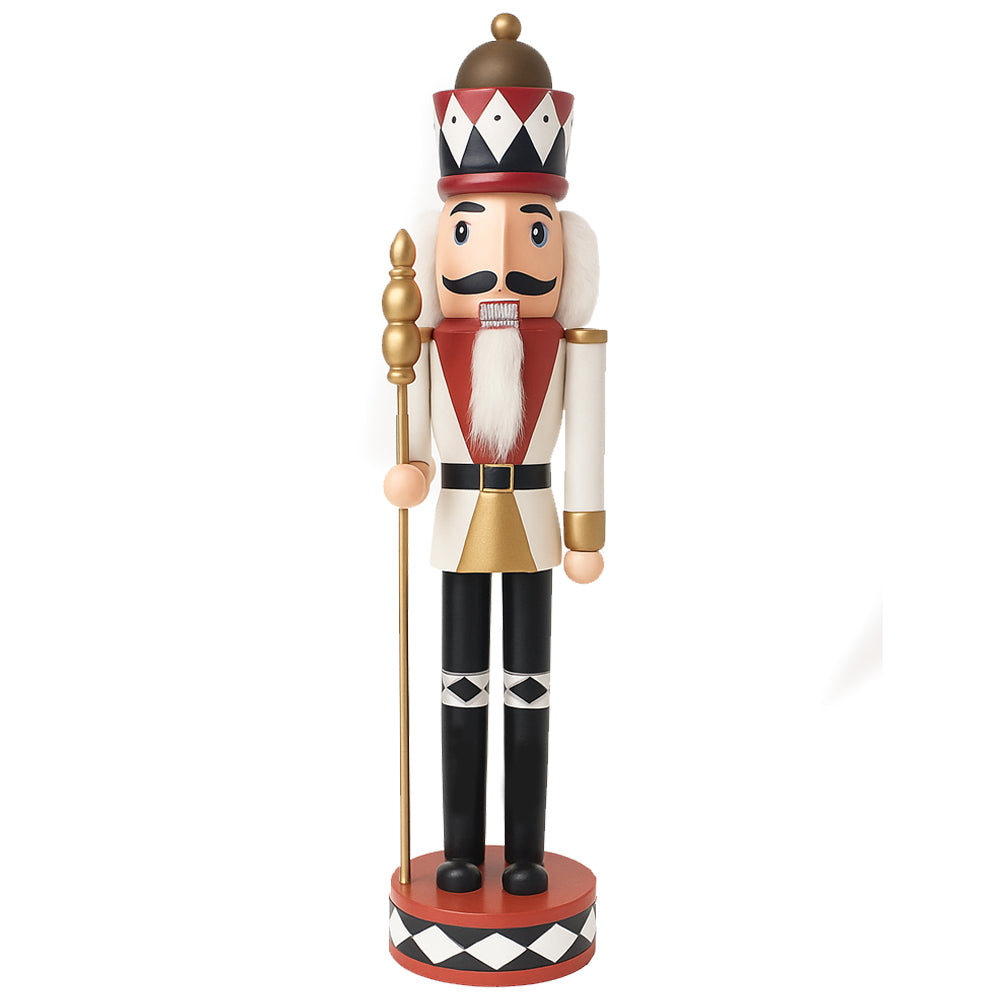 Nötknäpparfigurer i trä – 60 cm – 4 olika figurer