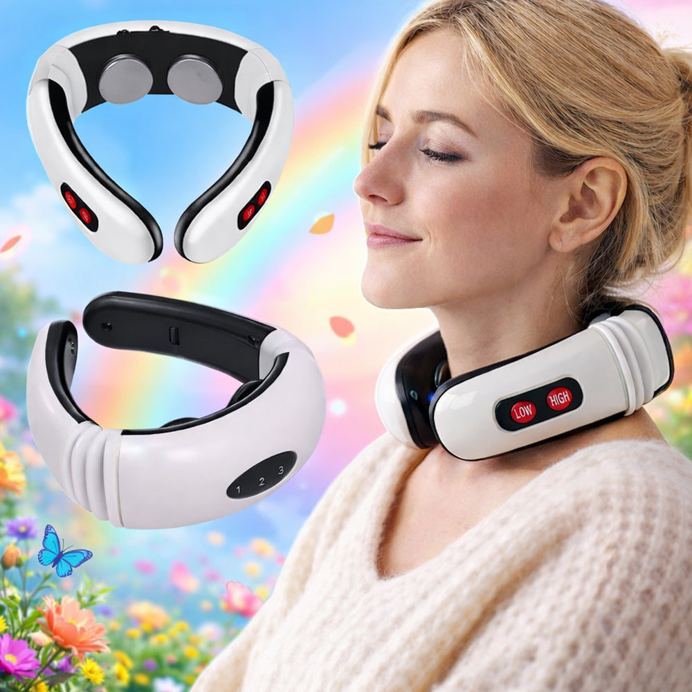 Nackmassage med Elektrostimulering och Magneter