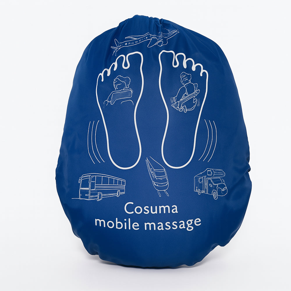 Nackkudde med inbyggd massage memoryskum två hastigheter