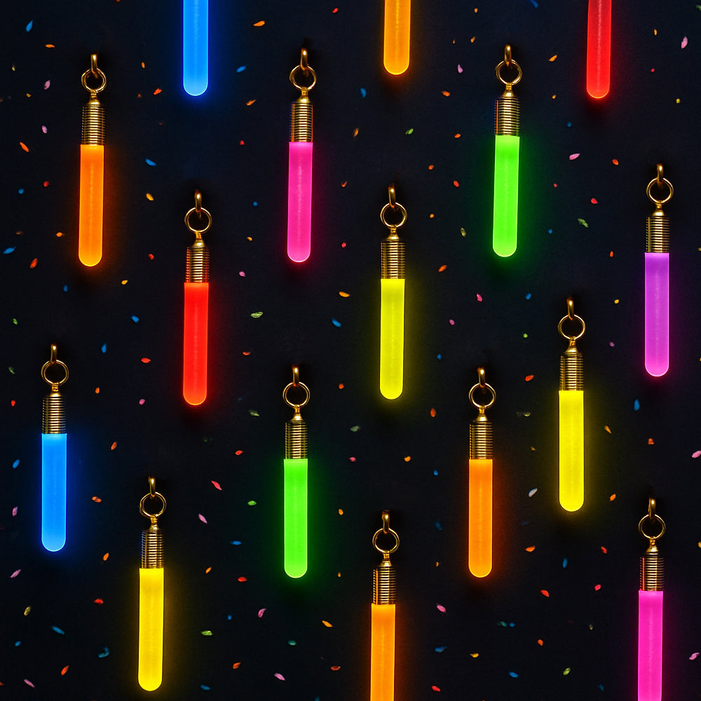 Glow-in-the-dark örhängen – Höj ljuset och festen!