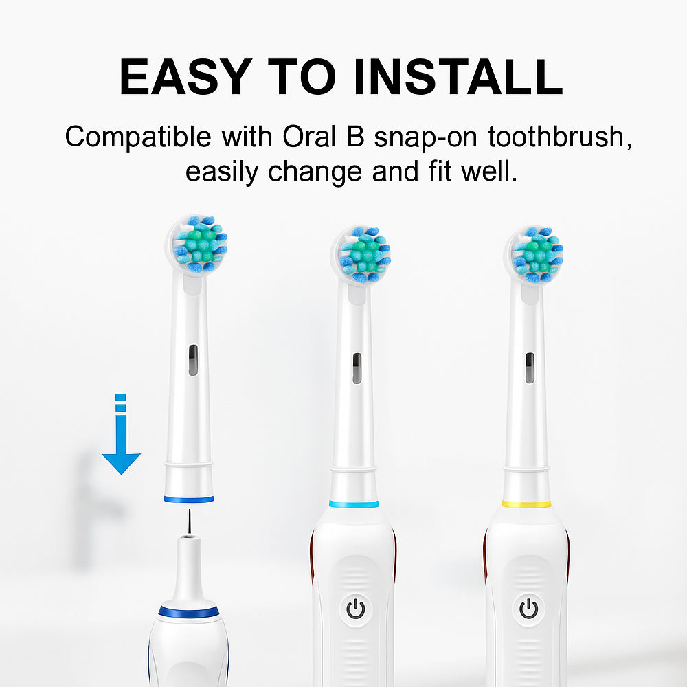 4 x 10 stycken. tandborsthuvuden för Oral-B