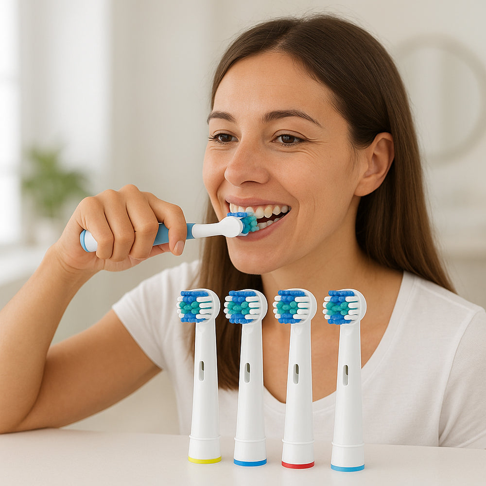 4 x 10 stycken. tandborsthuvuden för Oral-B