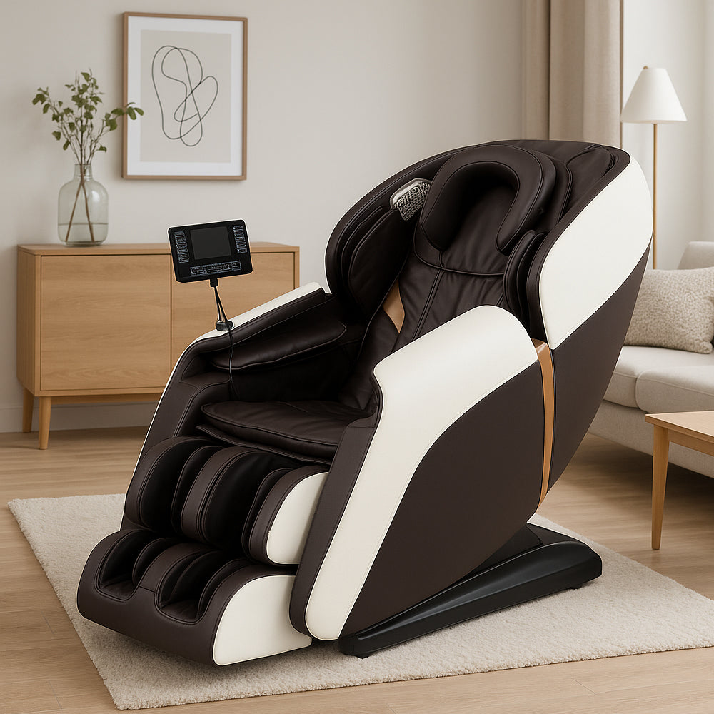 Massagestol 8D - S-teknologi, Zero Gravity och Värmebehandling - Model S9