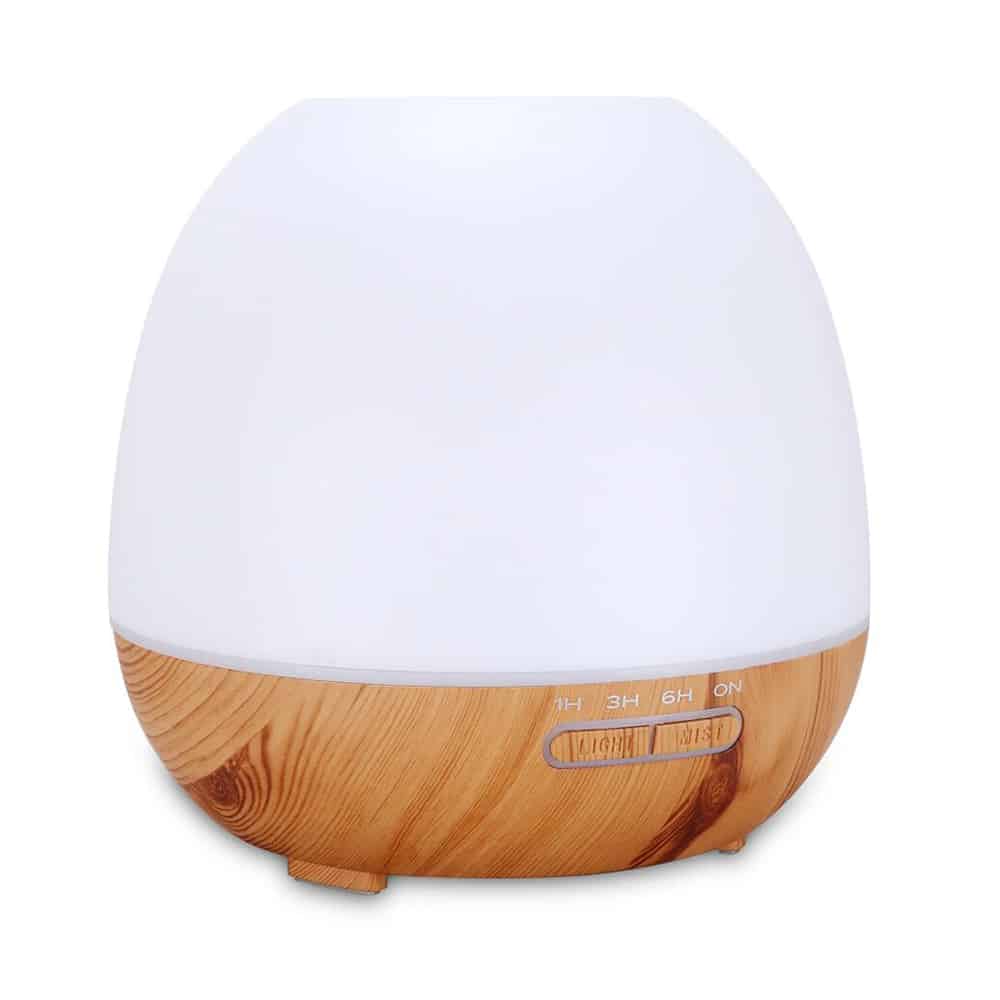 Aroma Diffuser 400 ML m/fjernkontroll - Stilfull og vakker – 2 farger -