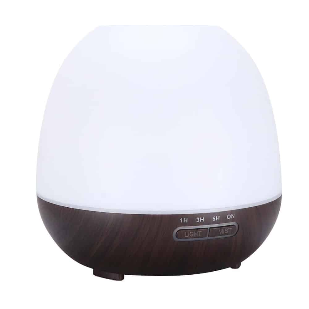 Aroma Diffuser 400 ML m/fjernkontroll - Stilfull og vakker – 2 farger -