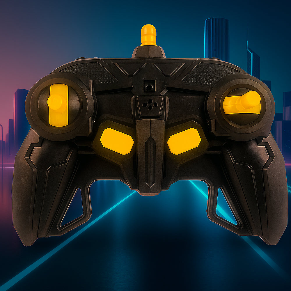 Fjärrstyrd Transformer Bil med Ljud- och Ljuseffekter