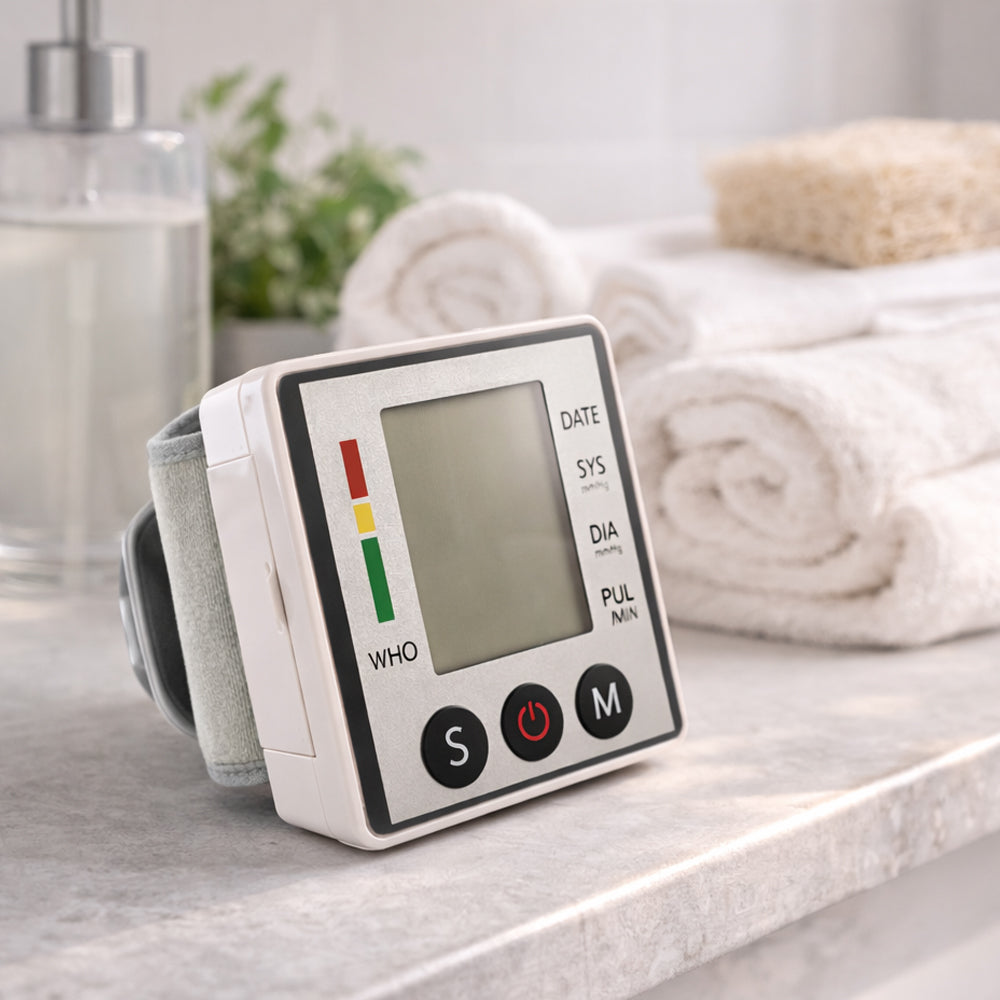 Elektronisk blodtrycksmätare för handleden