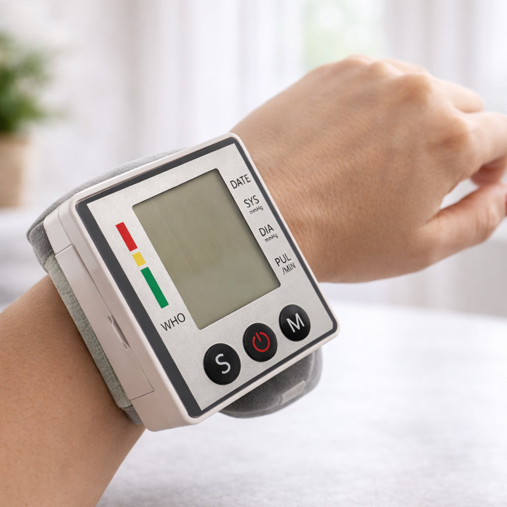 Elektronisk blodtrycksmätare för handleden