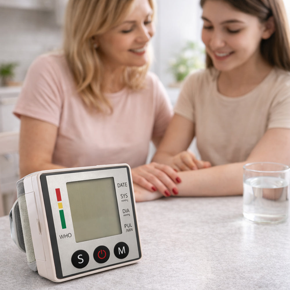 Elektronisk blodtrycksmätare för handleden