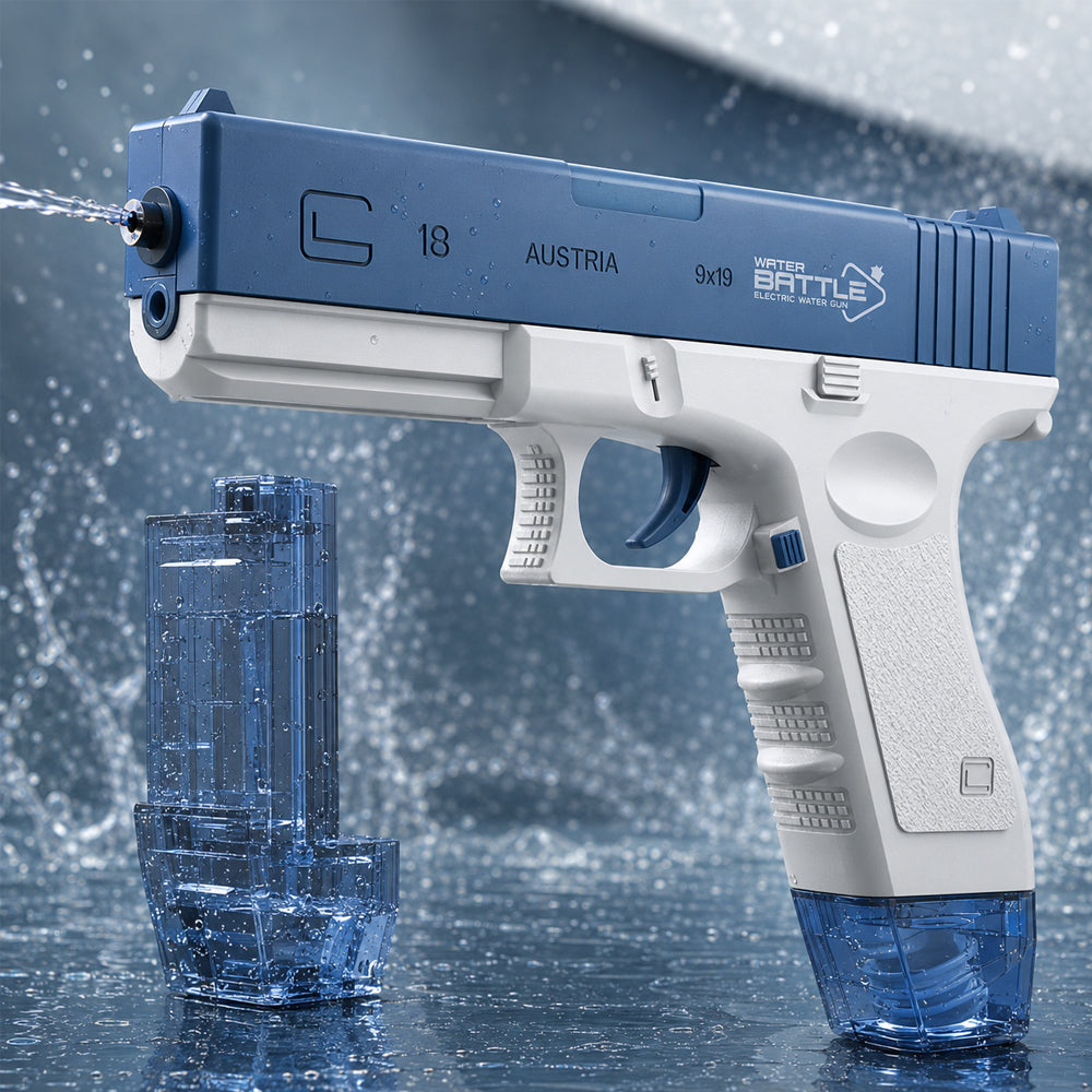Elektrisk vattenpistol – Glock med 2 magasin