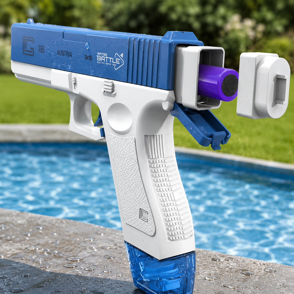 Elektrisk vattenpistol – Glock med 2 magasin