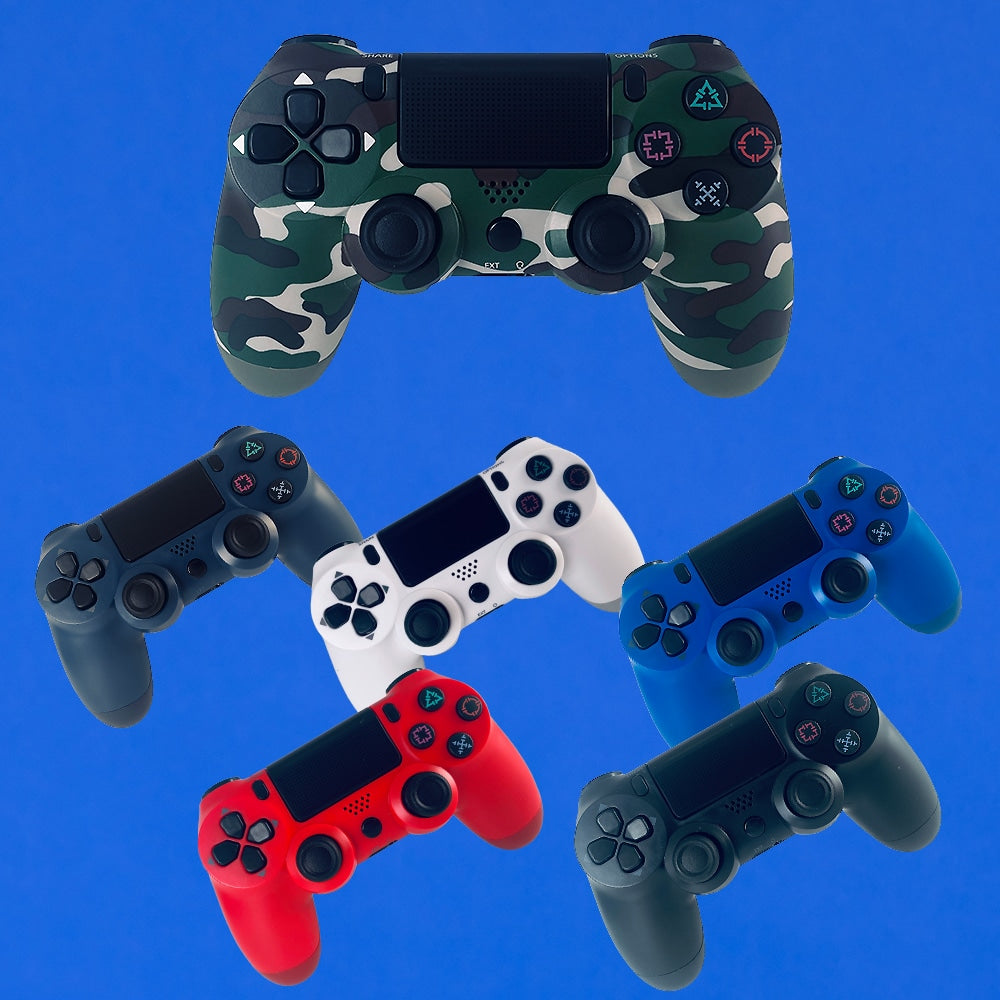 PS4 Trådlös Kontroller med Touchpad och Vibration