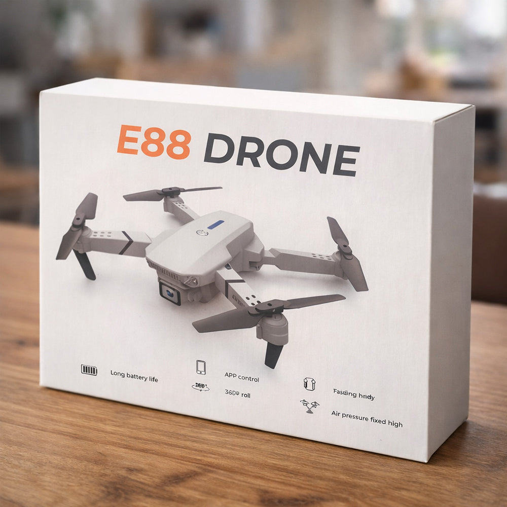 Vikbar Drönare 4K med/utan kamera