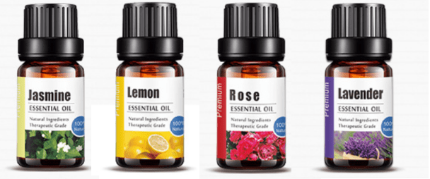 Eteriska oljor (4 x 10 ml) - 100% rena och naturliga