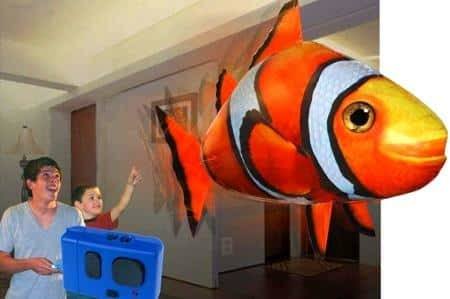 Uppblåsbar flygfisk - fjärrstyrd (Shark eller Nemo)