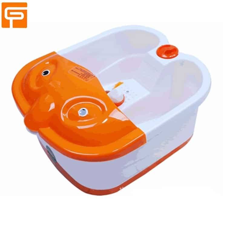 Fotspa med värme- bubbel- vibration &amp; rullmassage
