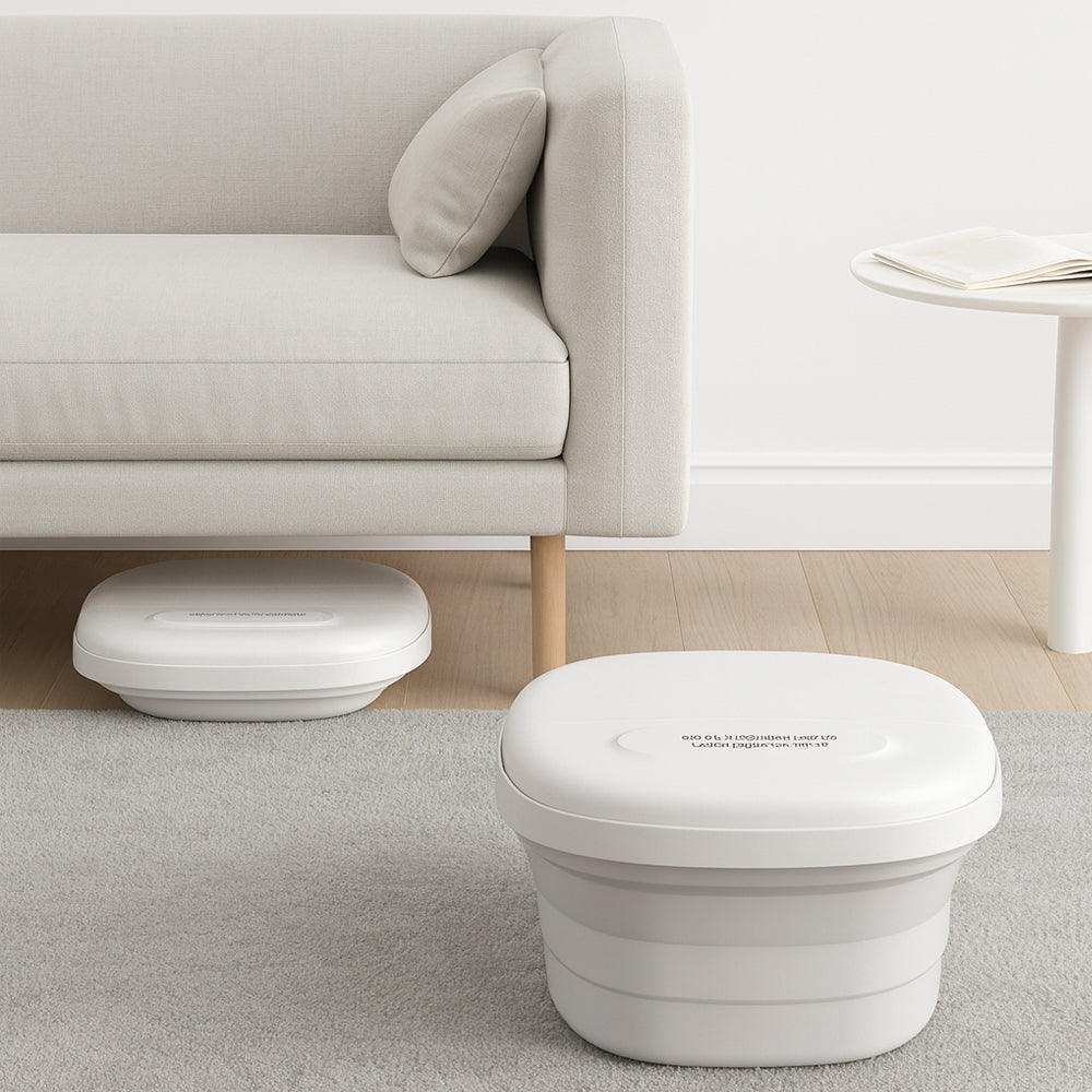 Fällbart fotspa – Kraftig värme och djup massage