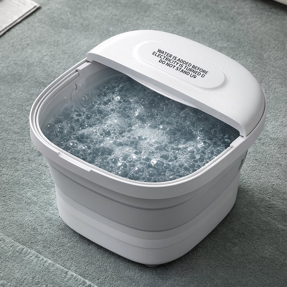 Fällbart fotspa – Kraftig värme och djup massage