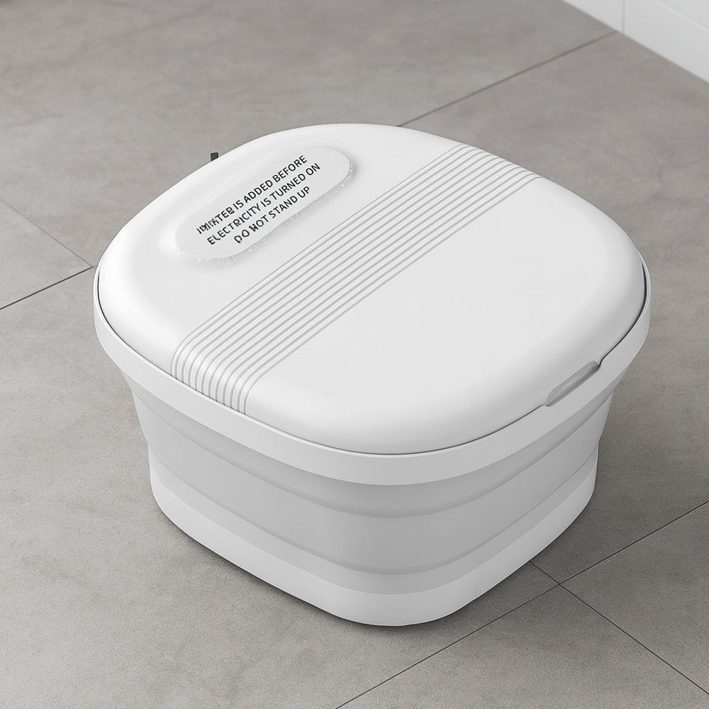 Fällbart fotspa – Kraftig värme och djup massage