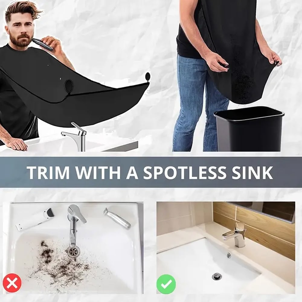 Förkläde För Rakning / Trimning Av Skägg